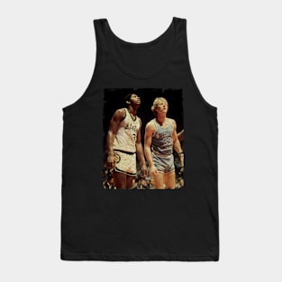 Magic Johnson vs Larry Bird Tank Top